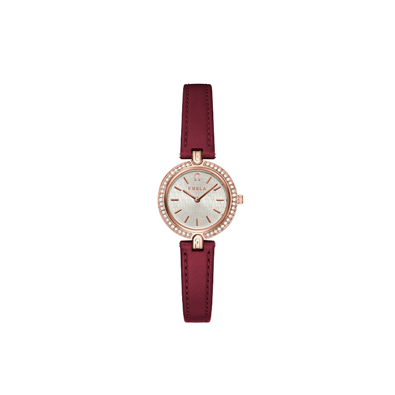 Furla Часы HERITAGE Series Wrist Watch Quartz Movement Genuine Leather Strap 28mm Black Dial Women's Watch, Red
Furla Часы HERITAGE Series Wrist Watch Quartz Movement Genuine Leather Strap 28mm Black Dial Women's Watch, Red