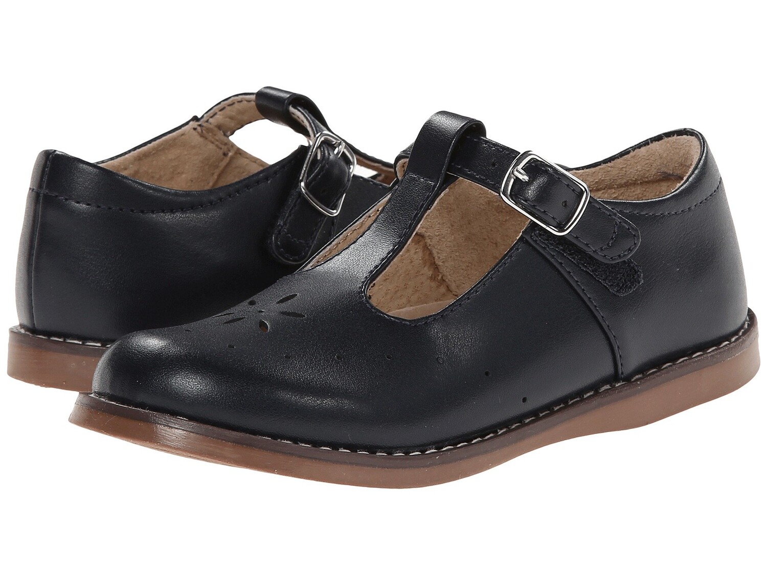 Обувь на низком каблуке FootMates Sherry 2 (Toddler/Little Kid), темно-синий 
Обувь на низком каблуке FootMates Sherry 2 (Toddler/Little Kid), темно-синий