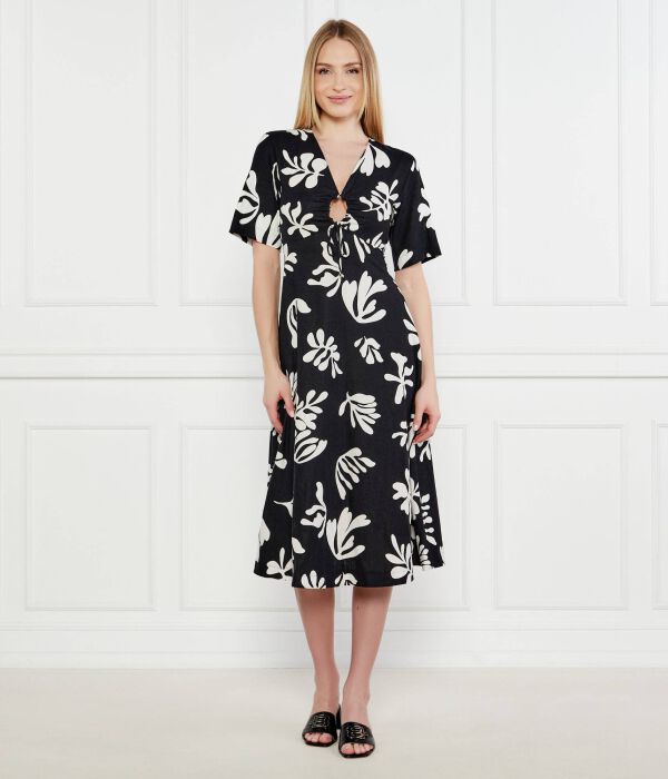 Льняное платье в молизе Marella, черный
Льняное платье в молизе Marella, черный