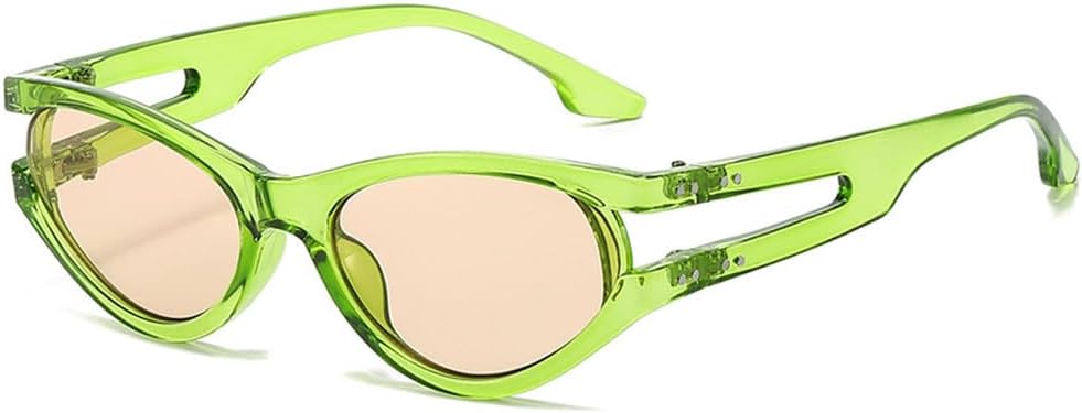 Модные солнцезащитные очки для активного отдыха и спорта, женские и мужские, роскошные овальные солнцезащитные очки для женщин в полой оправе, очки с защитой от УФ-излучения UV400 TKKTLLT, Green Champagne
Модные солнцезащитные очки для активного отдыха и спорта, женские и мужские, роскошные овальные солнцезащитные очки для женщин в полой оправе, очки с защитой от УФ-излучения UV400 TKKTLLT, Green Champagne