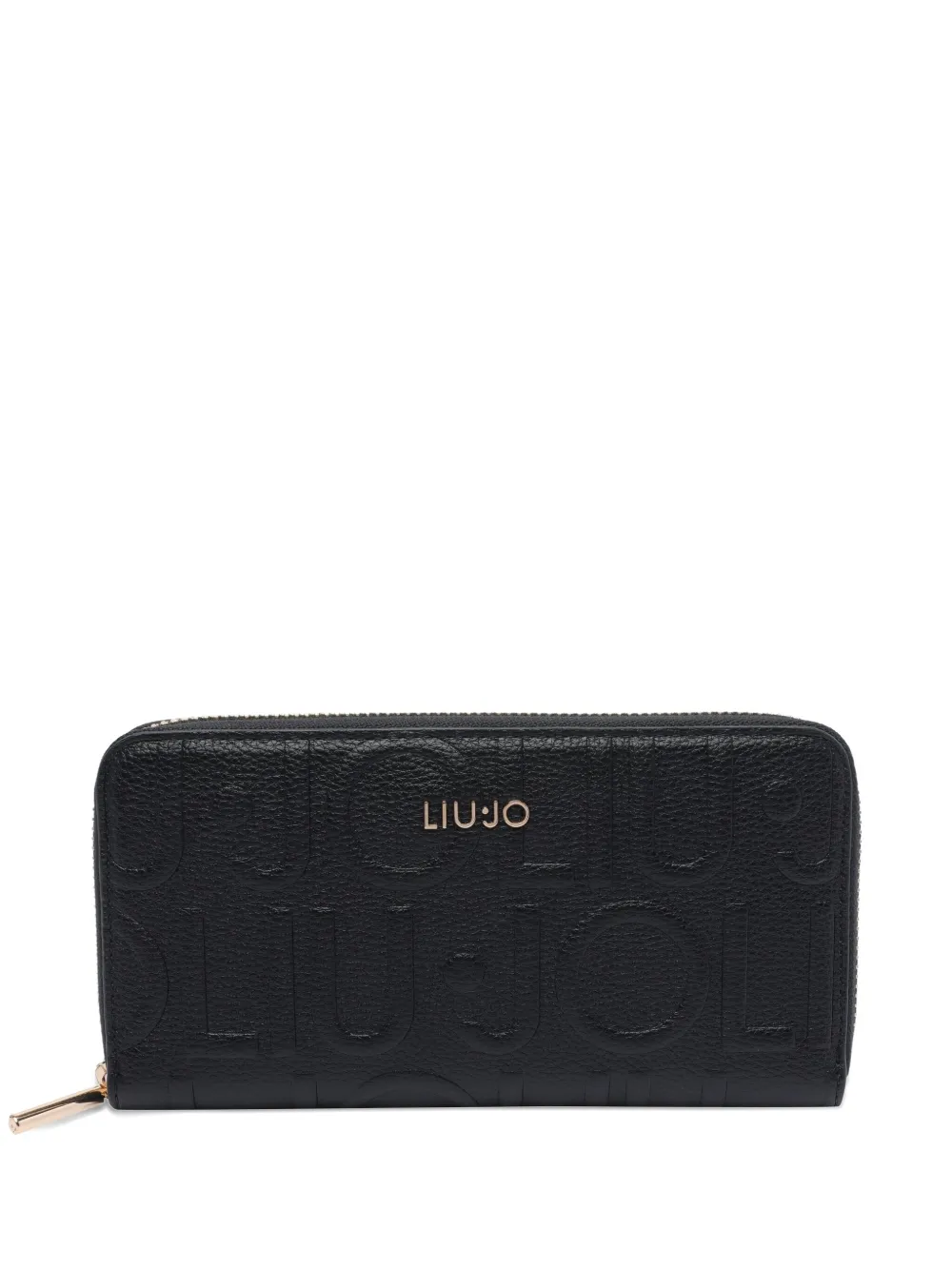 Кошелек с тисненым логотипом Liu Jo, черный
Кошелек с тисненым логотипом Liu Jo, черный