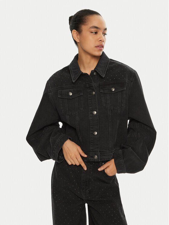 Джинсовая куртка стандартного кроя Rotate, серый
Джинсовая куртка стандартного кроя Rotate, серый