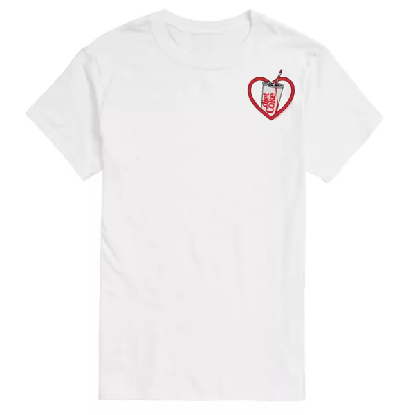 Мужская футболка с принтом сердца от Diet Coke Licensed Character, белый
Мужская футболка с принтом сердца от Diet Coke Licensed Character, белый