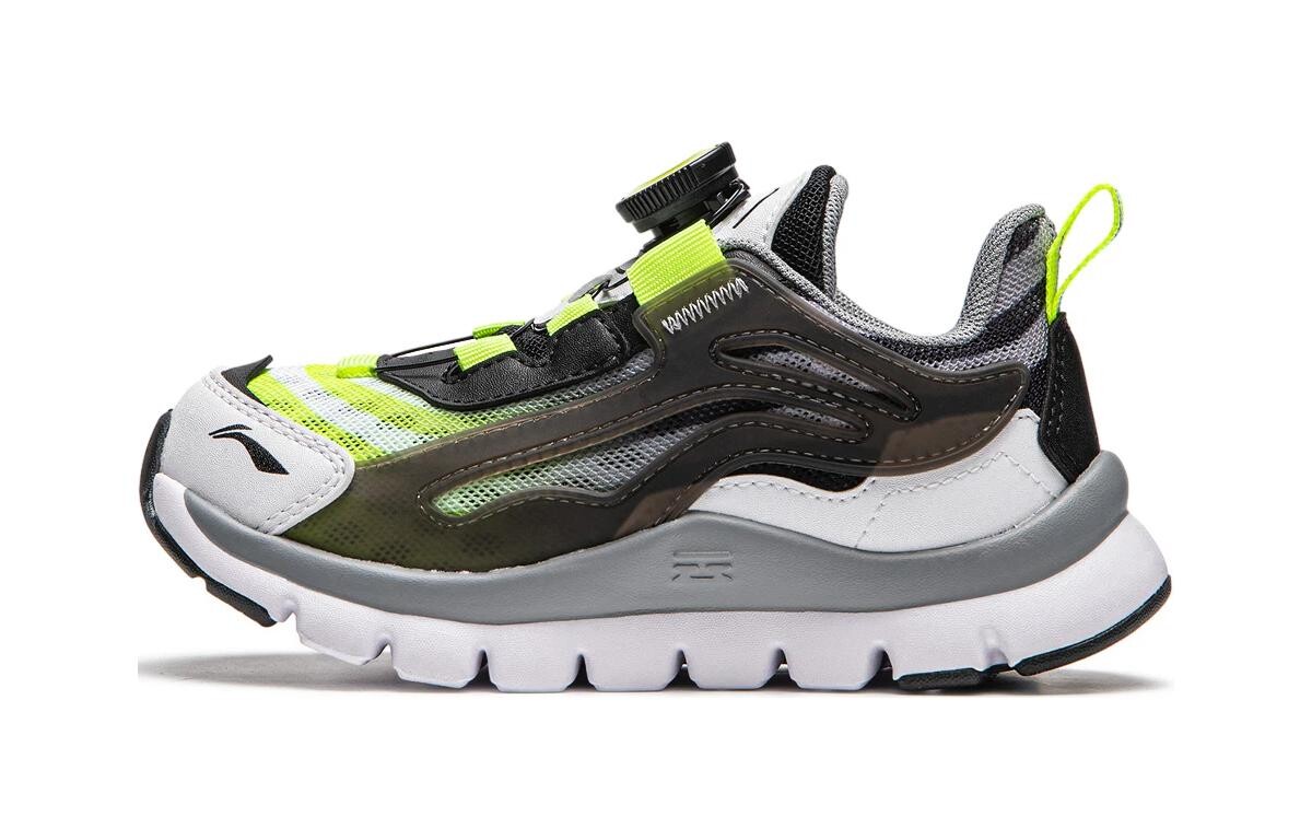 Детские кроссовки PS Low-top черные/стандартные белые/ярко-зеленые флуоресцентные Lining Young, зеленый
Детские кроссовки PS Low-top черные/стандартные белые/ярко-зеленые флуоресцентные Lining Young, зеленый