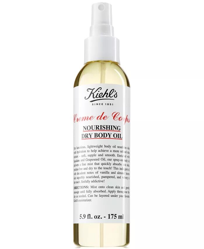Питательное сухое масло для тела Creme de Corps, 5,9 унции Kiehl'S Since 1851
Питательное сухое масло для тела Creme de Corps, 5,9 унции Kiehl'S Since 1851
