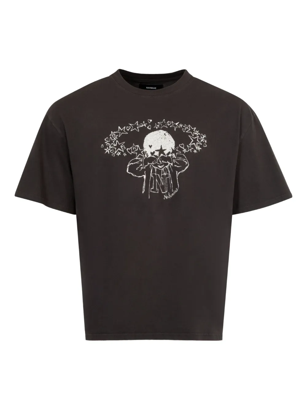 Футболка с графичным принтом Nahmias, черный
Футболка с графичным принтом Nahmias, черный