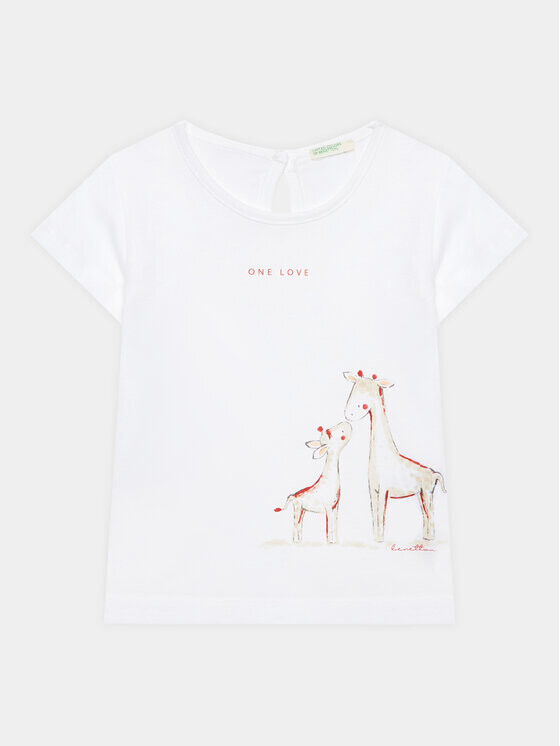 Футболка стандартного кроя United Colors Of Benetton, белый
Футболка стандартного кроя United Colors Of Benetton, белый