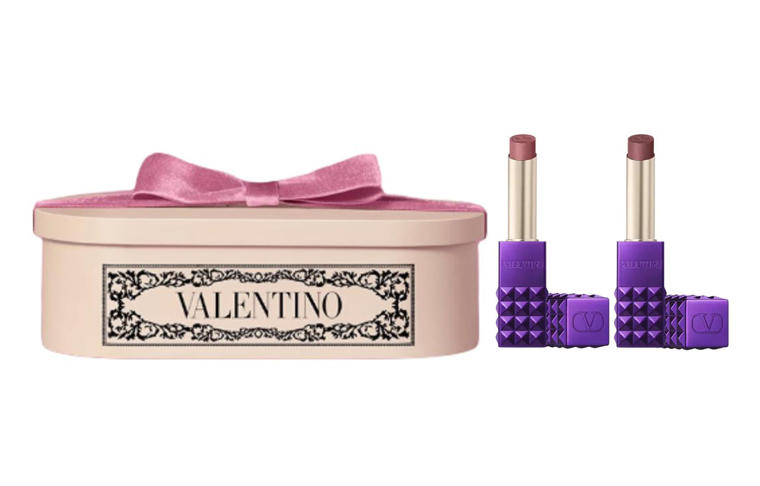 Valentino Wilderness Purple Stud Double Piece Faux Fur Heart Box помады матовые натуральный тон 2.3g+2.3g
Valentino Wilderness Purple Stud Double Piece Faux Fur Heart Box помады матовые натуральный тон 2.3g+2.3g