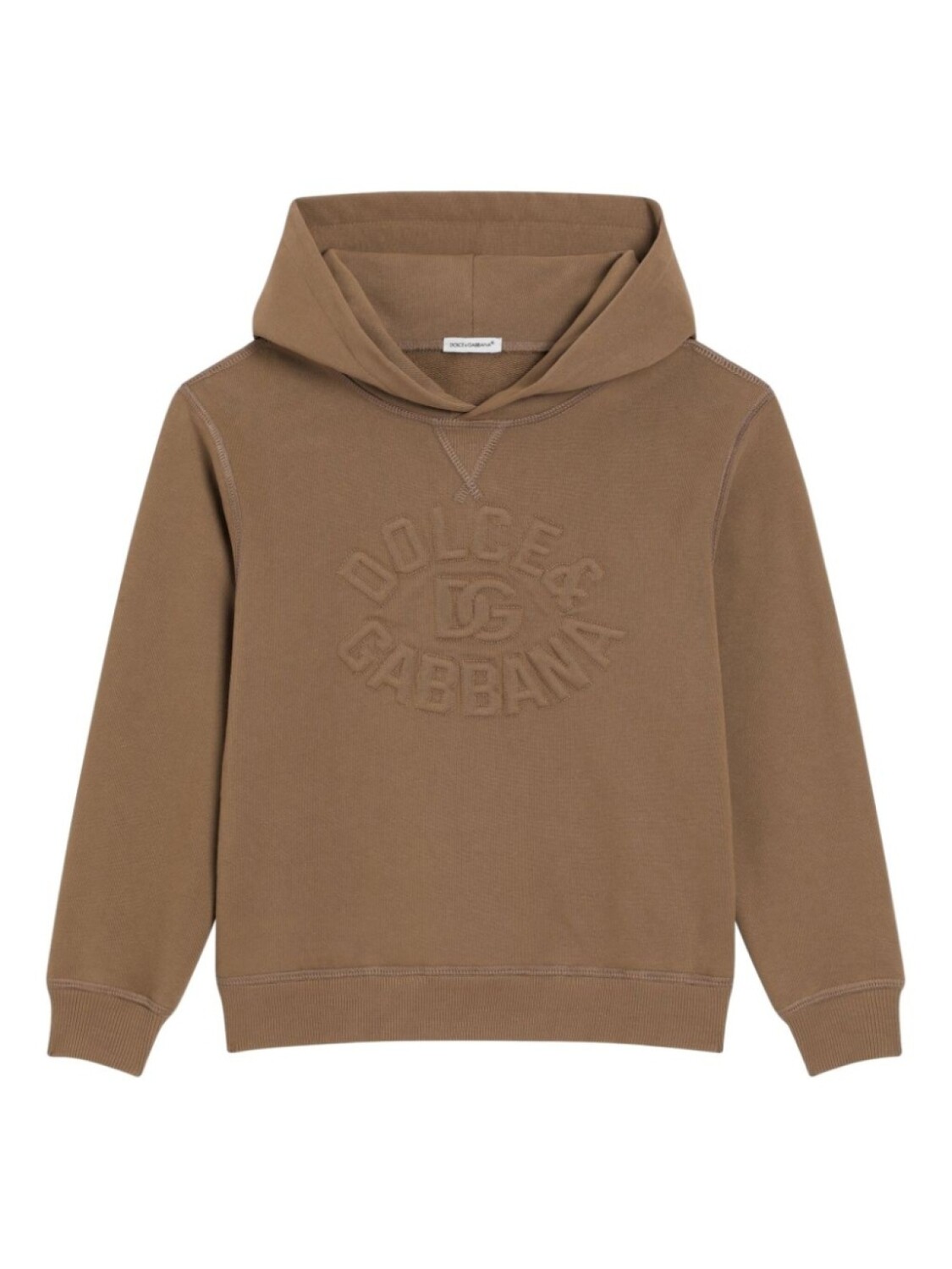Dolce & Gabbana Kids худи с тисненым логотипом, коричневый
Dolce & Gabbana Kids худи с тисненым логотипом, коричневый
