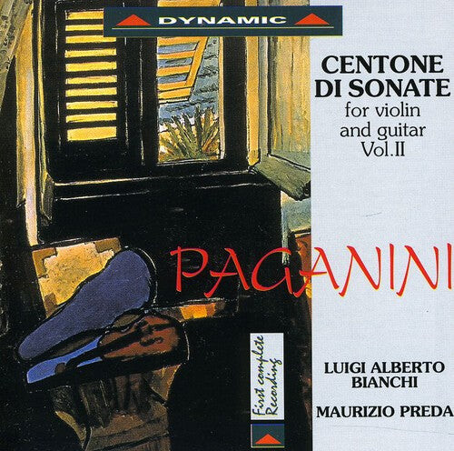 CD диск Paganini / Bianchi / Preda: Centone Di Sonate for Violin & Guitar 2
CD диск Paganini / Bianchi / Preda: Centone Di Sonate for Violin & Guitar 2