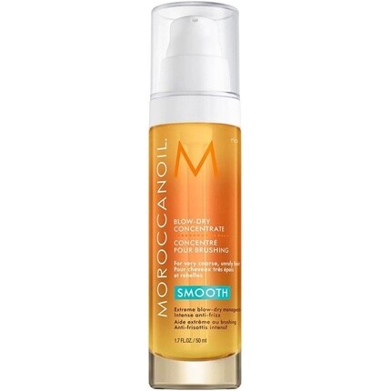 Концентрат для укладки феном против завитков, 50 мл, Moroccanoil
Концентрат для укладки феном против завитков, 50 мл, Moroccanoil