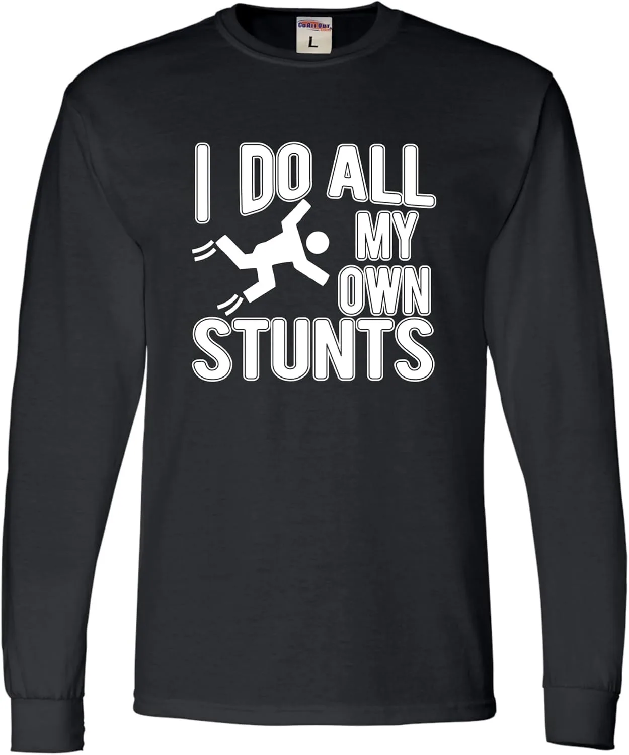 Футболка с длинным рукавом I Do All My Own Stunts Go All Out
Футболка с длинным рукавом I Do All My Own Stunts Go All Out