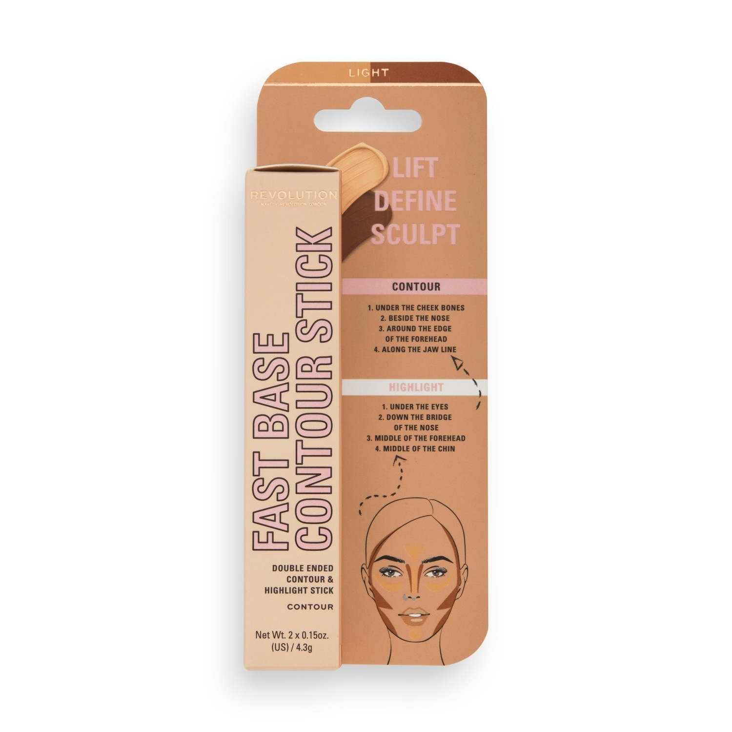 Карандаш для глаз fast contour stick Revolution, вес 4.8 гр.
Карандаш для глаз fast contour stick Revolution, вес 4.8 гр.