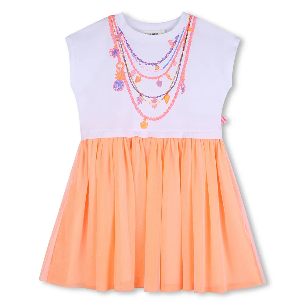 Платье Billieblush U21838 с коротким рукавом, белый
Платье Billieblush U21838 с коротким рукавом, белый