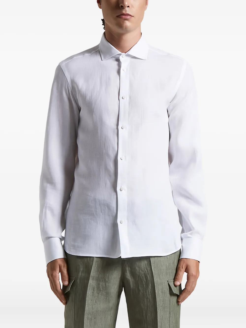 Льняная рубашка с длинными рукавами Peserico, белый
Льняная рубашка с длинными рукавами Peserico, белый