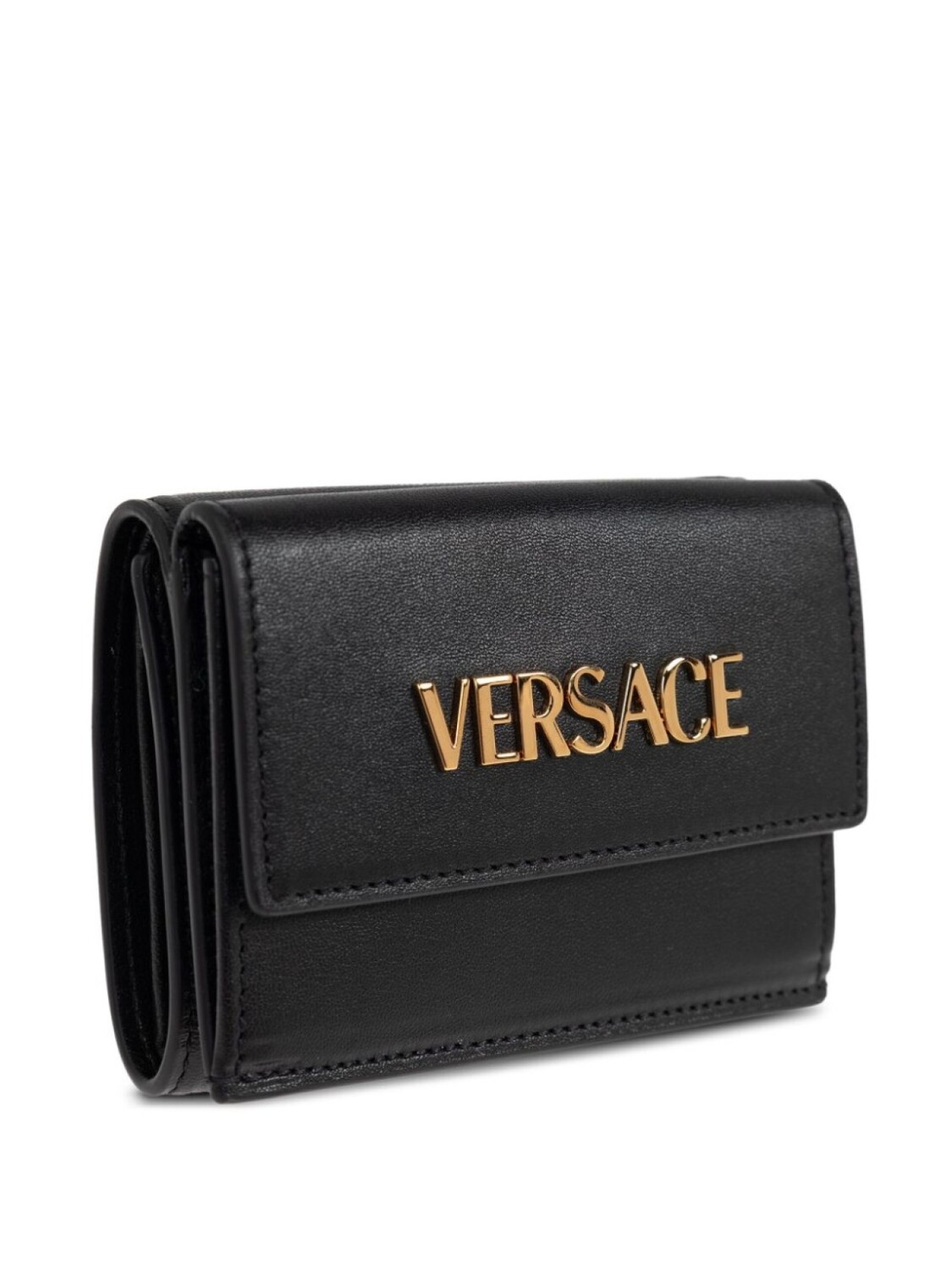 Кошелек с логотипом Versace, черный 
Кошелек с логотипом Versace, черный