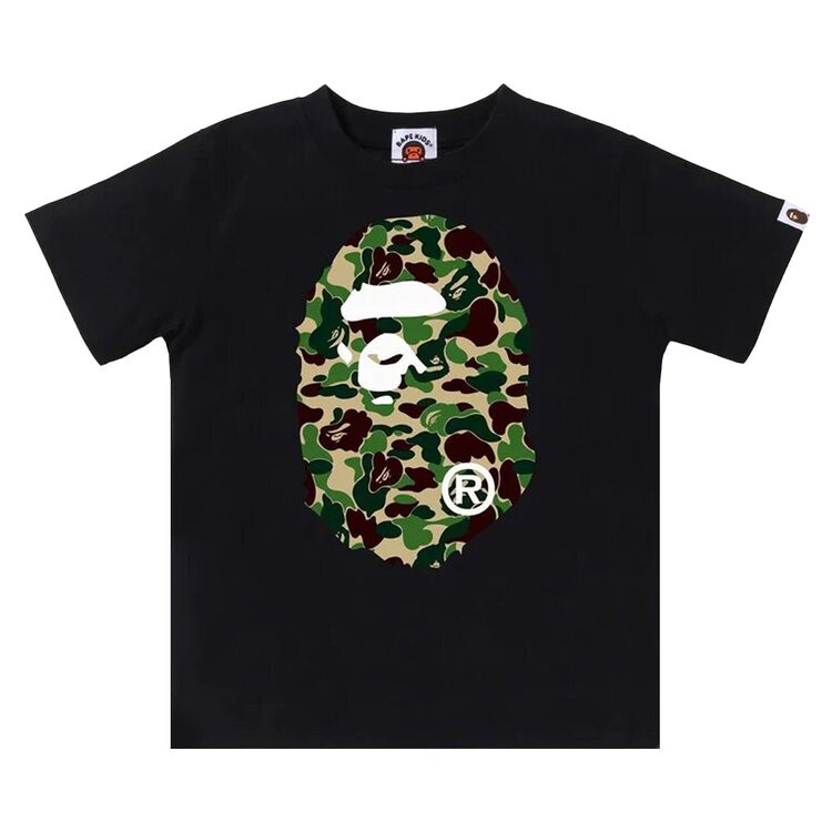 Футболка BAPE Kids ABC Camo Big Ape Head Tee, цвет Black/Green
Футболка BAPE Kids ABC Camo Big Ape Head Tee, цвет Black/Green