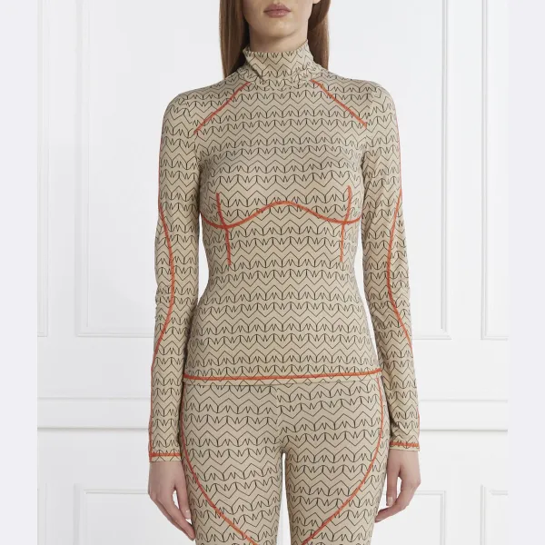 Водолазка узкого кроя Patrizia Pepe, бежевый
Водолазка узкого кроя Patrizia Pepe, бежевый