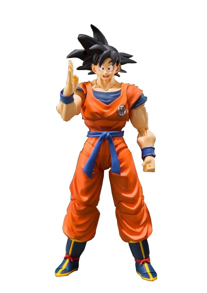 Фигурка Dragon Ball Z: Son Goku (Сайян, выросший на Земле) — S.H. Фигурки 14 см. BANDAI
Фигурка Dragon Ball Z: Son Goku (Сайян, выросший на Земле) — S.H. Фигурки 14 см. BANDAI