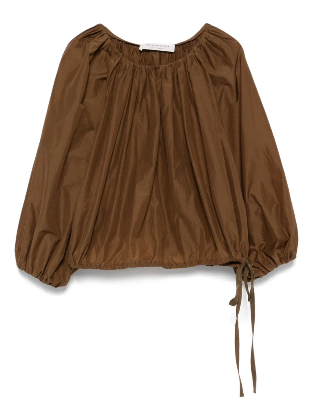 Укороченная блузка Philosophy Di Lorenzo Serafini, коричневый
Укороченная блузка Philosophy Di Lorenzo Serafini, коричневый