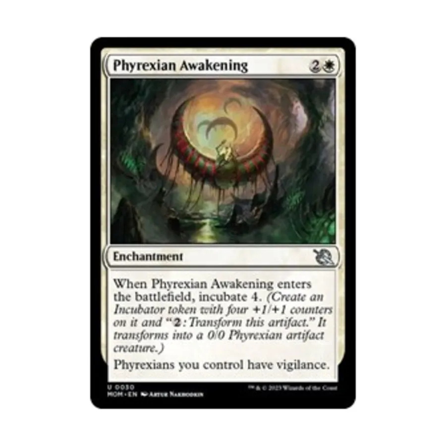 CCG Фирексийское пробуждение (U), MTG - March of the Machine
CCG Фирексийское пробуждение (U), MTG - March of the Machine