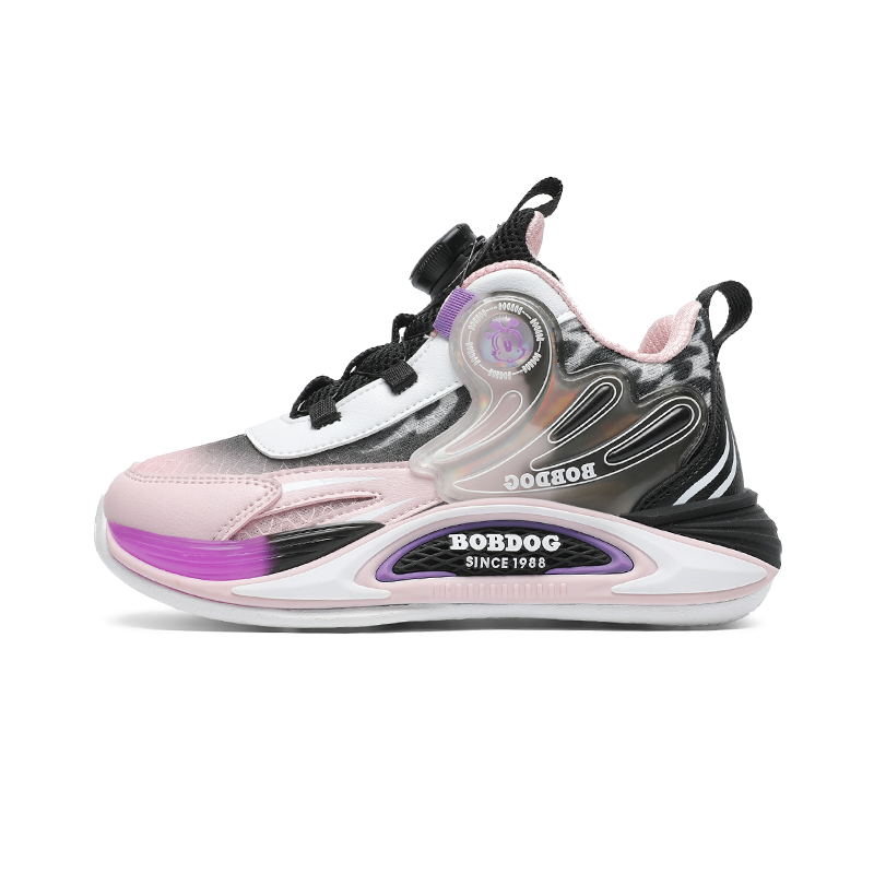 Кроссовки для бега с противоскользящим эффектом Rebound для детей BOBDOG, черный/розовый
Кроссовки для бега с противоскользящим эффектом Rebound для детей BOBDOG, черный/розовый