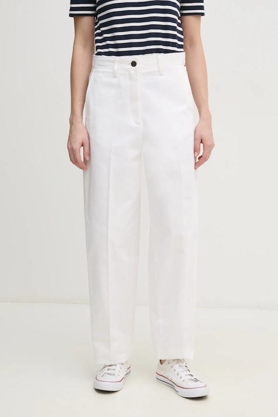 Хлопковые брюки Tommy Hilfiger, белый
Хлопковые брюки Tommy Hilfiger, белый