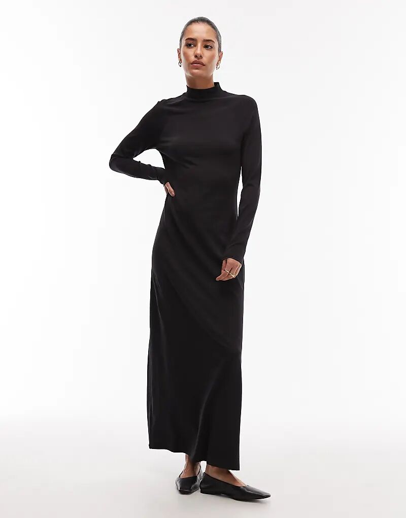 Мягкое на ощупь платье макси с длинными рукавами ARKET черного цвета
Мягкое на ощупь платье макси с длинными рукавами ARKET черного цвета