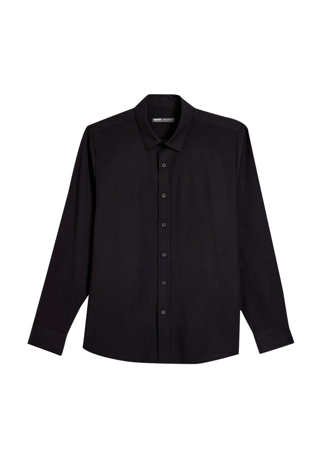 Рубашка LONG SLEEVE Koton, черный 
Рубашка LONG SLEEVE Koton, черный