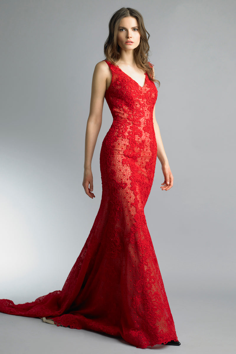 Платье, расшитое бисером Basix Black Label, красный
Платье, расшитое бисером Basix Black Label, красный