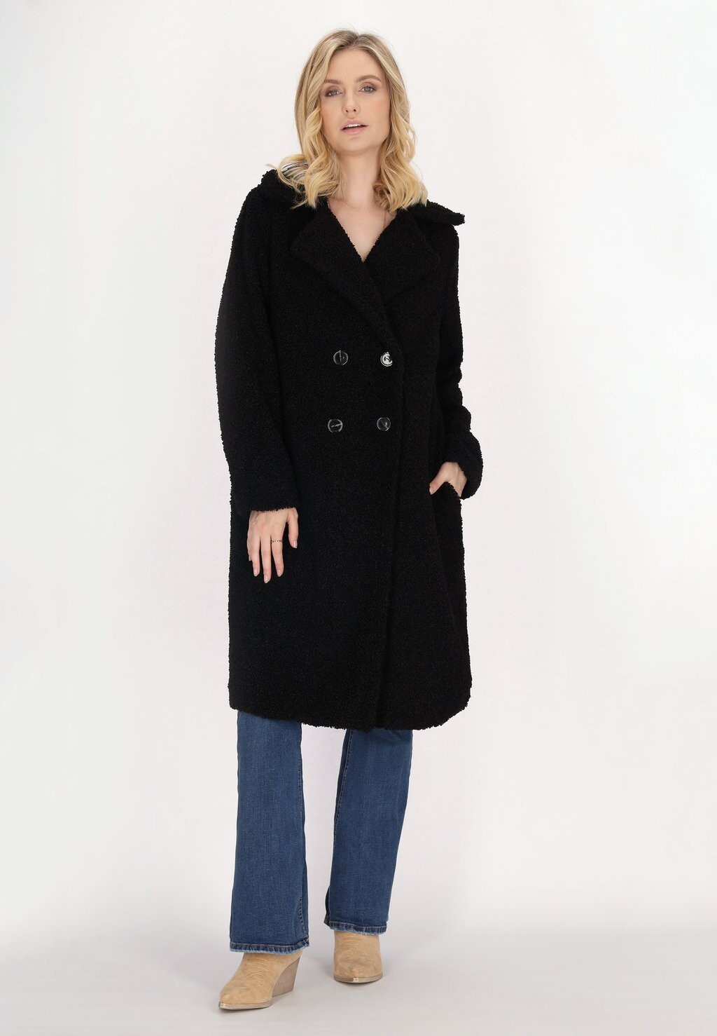 Классическое пальто usha, черный
Классическое пальто usha, черный