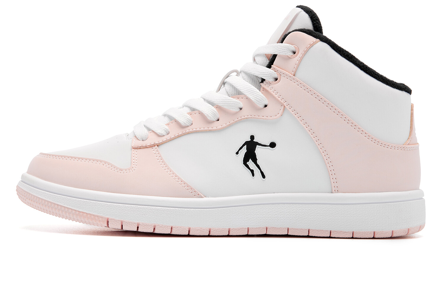 Кеды, скейтборд обувь женская высокая белый/облачно-розовый Qiaodan
Кеды, скейтборд обувь женская высокая белый/облачно-розовый Qiaodan