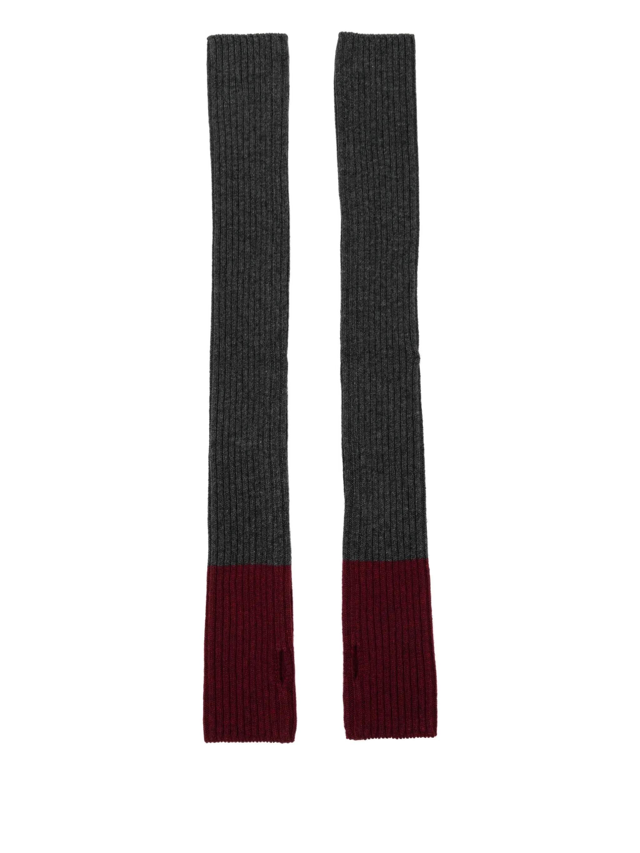 Перчатки в рубчик Y'S, серый
Перчатки в рубчик Y'S, серый