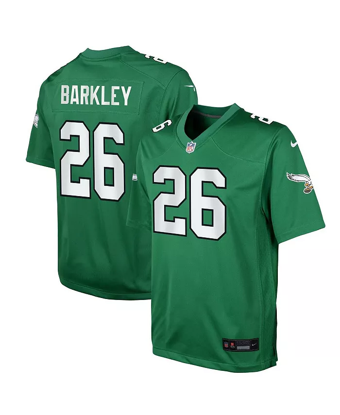 Джерси запасного игрока команды Big Boys and Girls Saquon Barkley Kelly Green Philadelphia Eagles Nike
Джерси запасного игрока команды Big Boys and Girls Saquon Barkley Kelly Green Philadelphia Eagles Nike