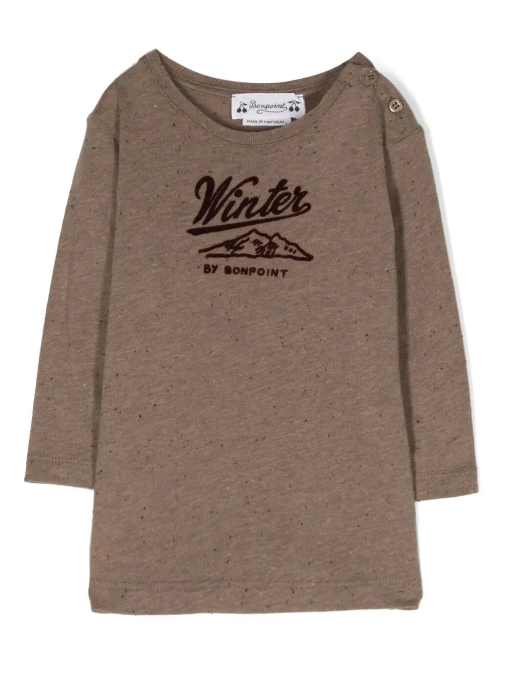 Футболка с принтом Serighaphie Bonpoint, коричневый
Футболка с принтом Serighaphie Bonpoint, коричневый