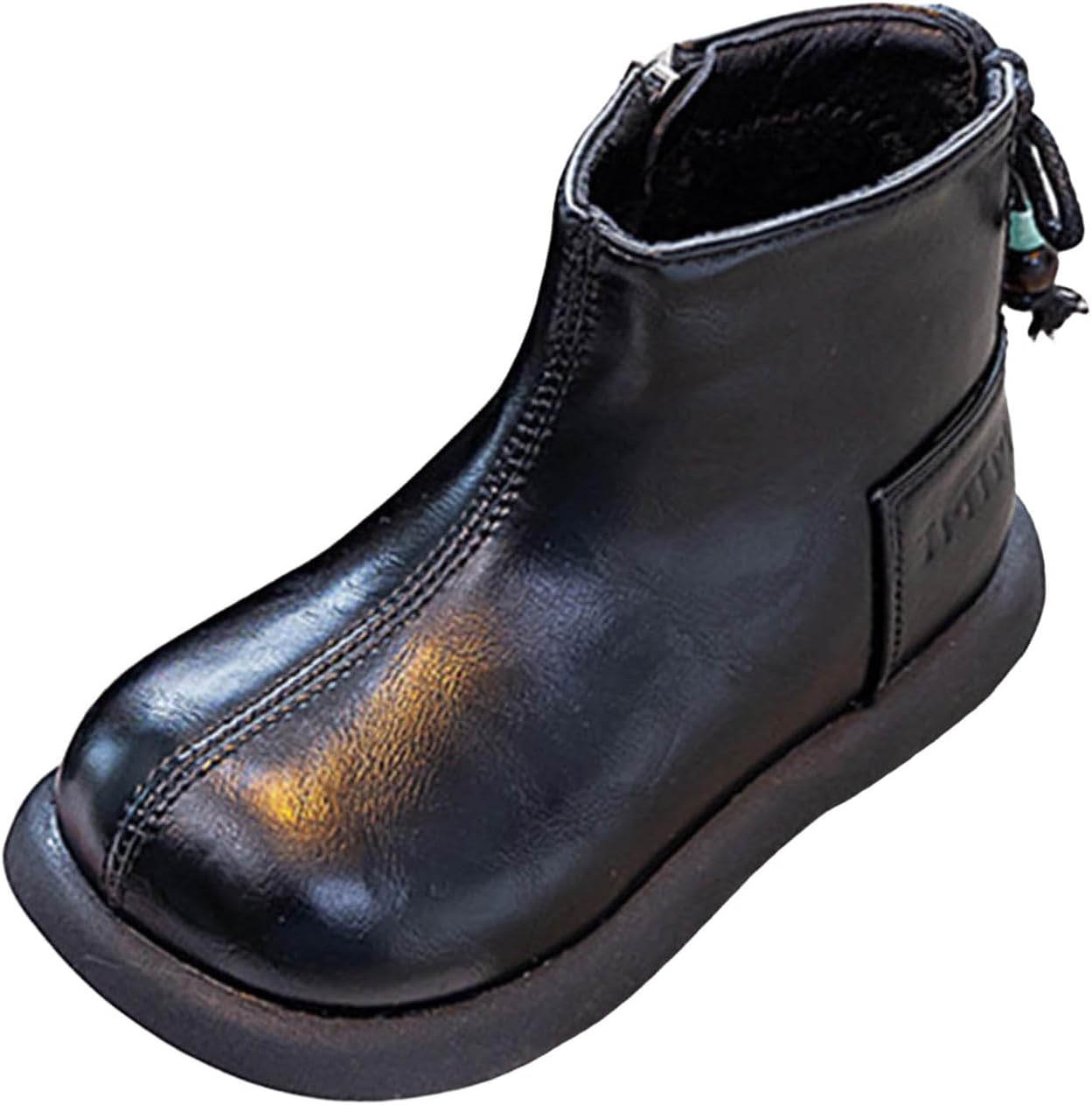 Девочки Ботинки IWIHMIV на щиколотку Удобные короткие ботиночки с боковой молнией, уличная обувь с толстой подошвой, ботинки для верховой езды для детей, Black
Девочки Ботинки IWIHMIV на щиколотку Удобные короткие ботиночки с боковой молнией, уличная обувь с толстой подошвой, ботинки для верховой езды для детей, Black