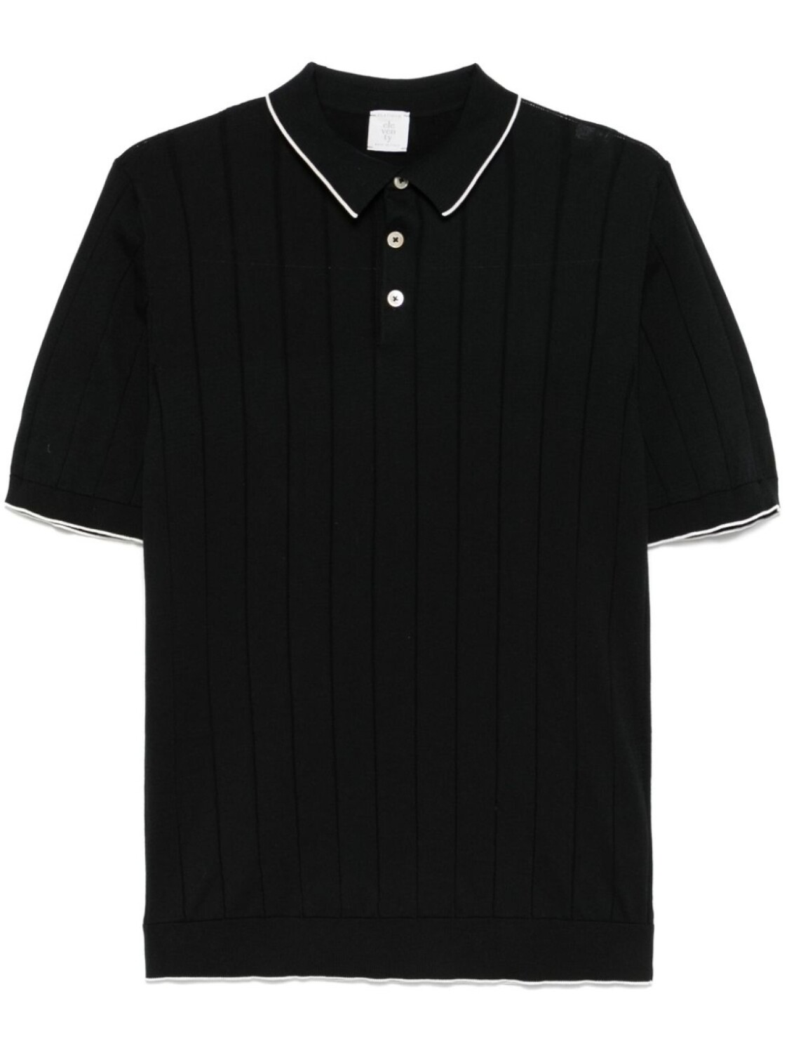 Eleventy рубашка поло в рубчик, черный
Eleventy рубашка поло в рубчик, черный