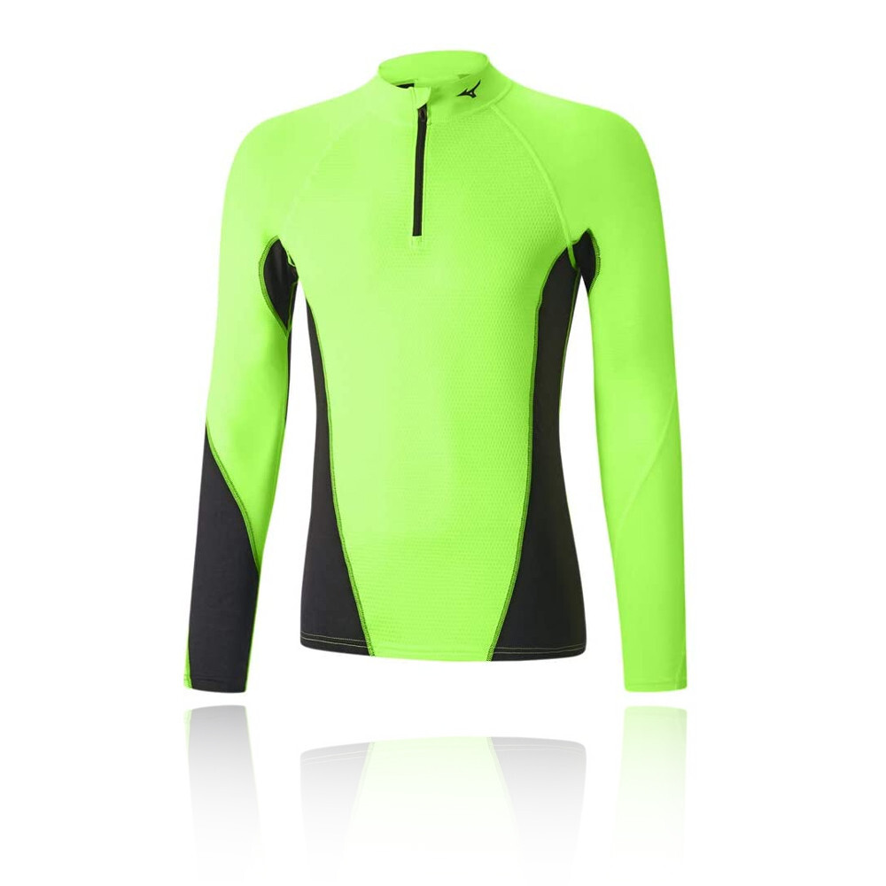 Спортивный топ Mizuno Virtual Body G1 Half Zip Running, зеленый 
Спортивный топ Mizuno Virtual Body G1 Half Zip Running, зеленый