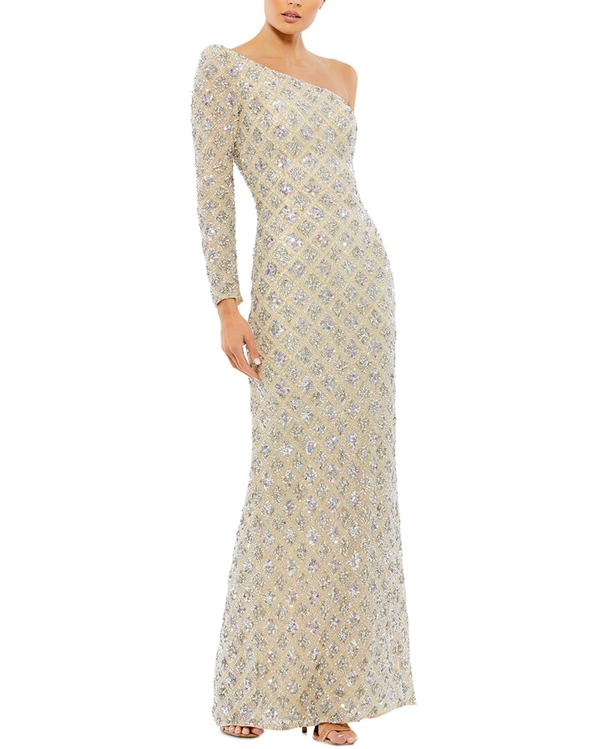 Платье Mac Duggal с одним рукавом, желтый
Платье Mac Duggal с одним рукавом, желтый