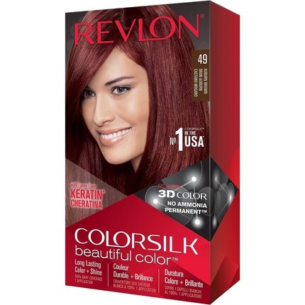 Colorsilk Beautiful Color 49 Темно-коричневый 1 шт., Revlon
Colorsilk Beautiful Color 49 Темно-коричневый 1 шт., Revlon