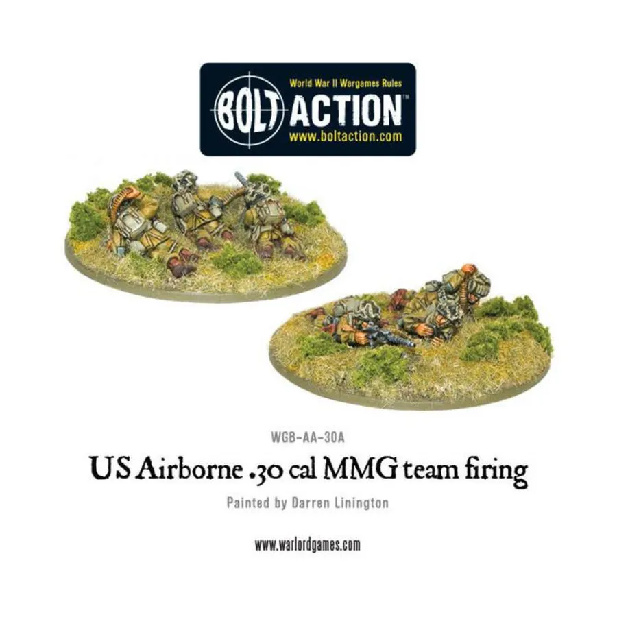 ВДВ - 30-й калибр MMG Team - Стрельба, Bolt Action - US Airborne (28mm)
ВДВ - 30-й калибр MMG Team - Стрельба, Bolt Action - US Airborne (28mm)