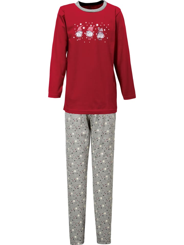 Erwin Müller Детская пижама из трикотажа, красного цвета
Erwin Müller Детская пижама из трикотажа, красного цвета