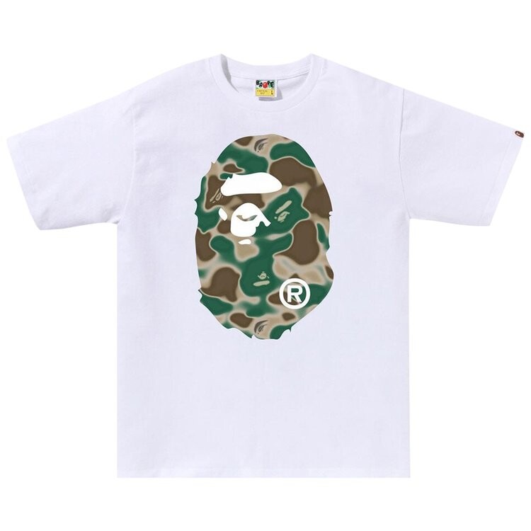 Футболка BAPE Liquid Camo Big Ape Head 'White', белый
Футболка BAPE Liquid Camo Big Ape Head 'White', белый