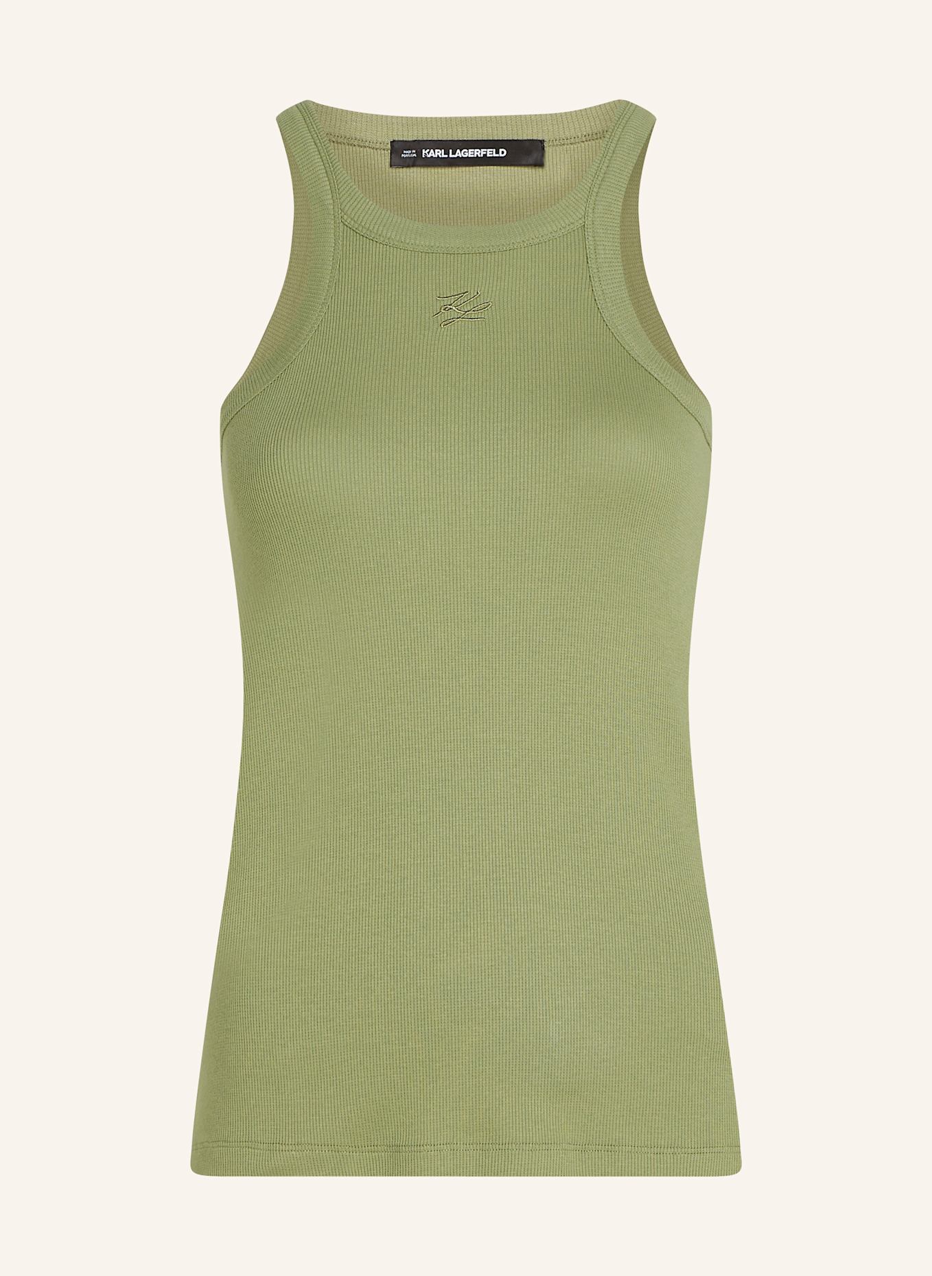 Майка Karl Lagerfeld, зеленый
Майка Karl Lagerfeld, зеленый