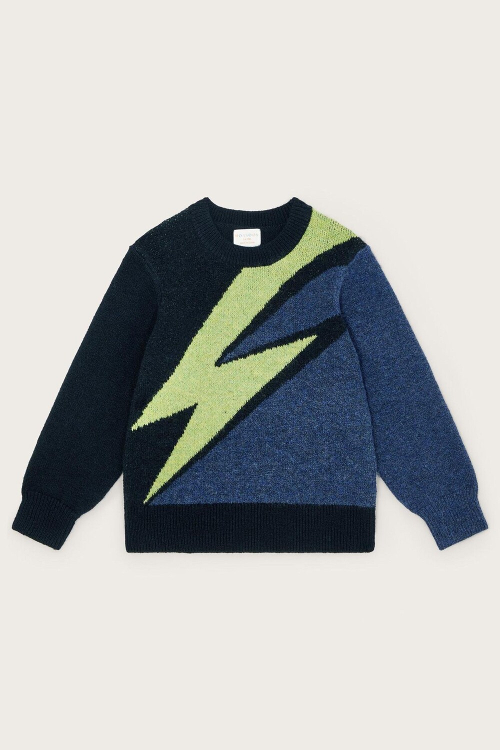 Джемпер с интарсией в виде молнии Monsoon, синий
Джемпер с интарсией в виде молнии Monsoon, синий