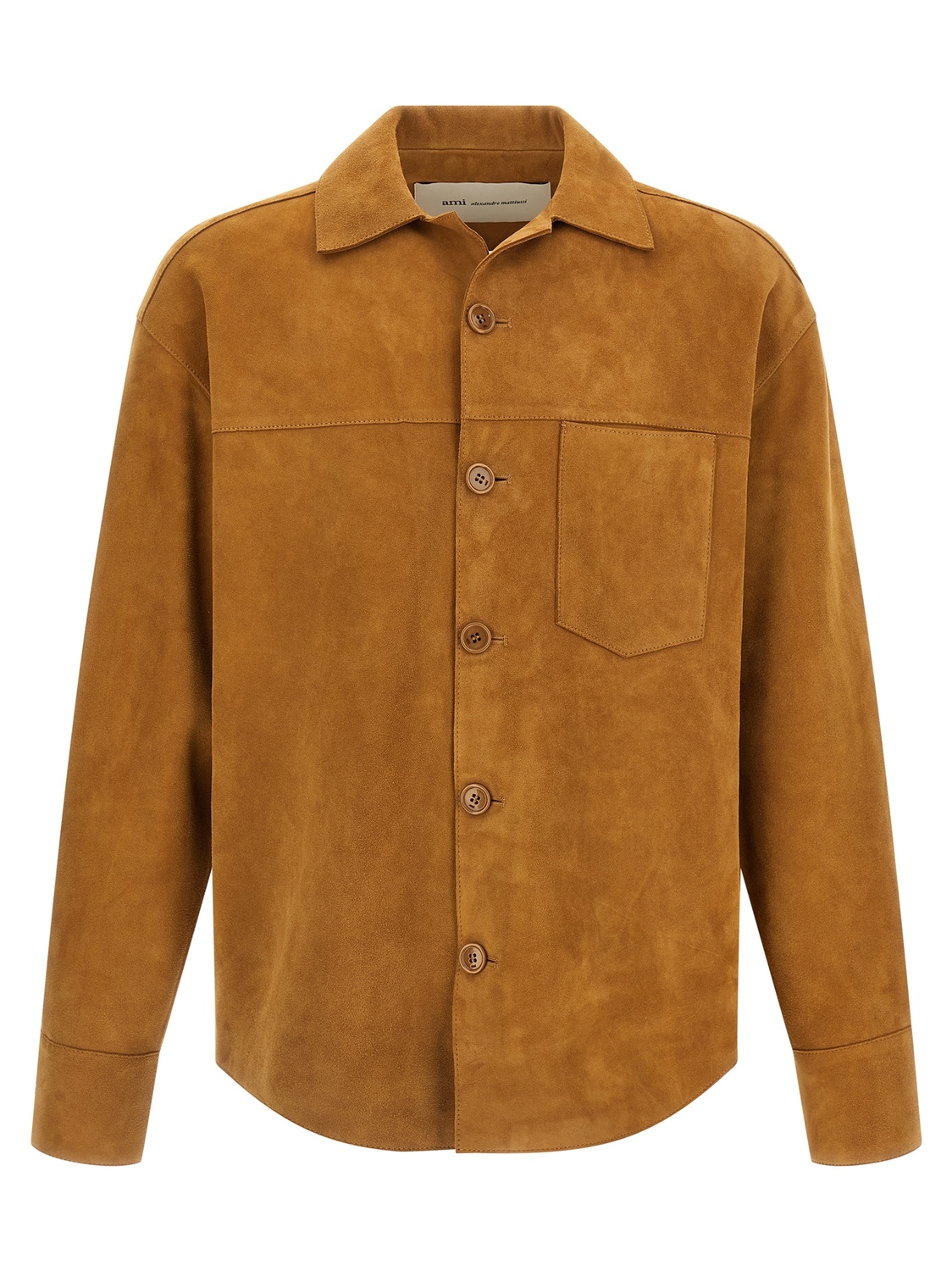 Рубашка-овершот 'Ami de Coeur' AMI Paris, коричневый
Рубашка-овершот 'Ami de Coeur' AMI Paris, коричневый