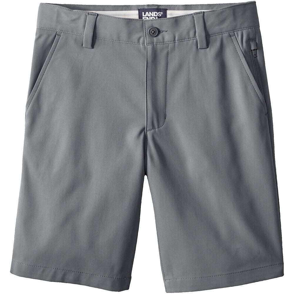 Шорты чинос цвета хаски для мальчиков 8–20 лет, школьная форма Lands' End School Uniform, цвет Arctic Gray 
Шорты чинос цвета хаски для мальчиков 8–20 лет, школьная форма Lands' End School Uniform, цвет Arctic Gray