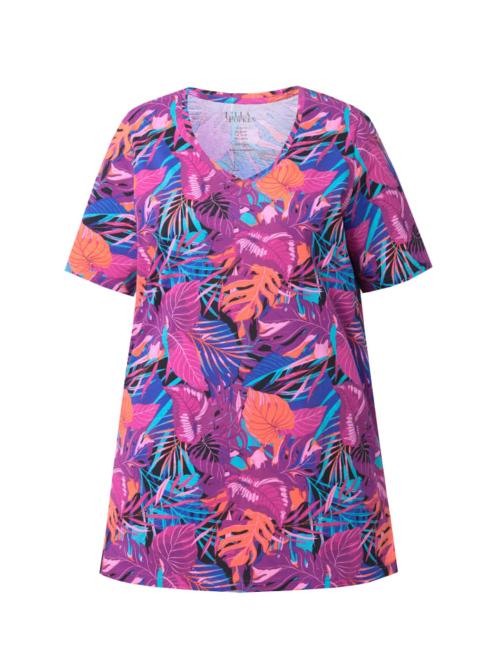 Футболка Ulla Popken, фиолетовый
Футболка Ulla Popken, фиолетовый