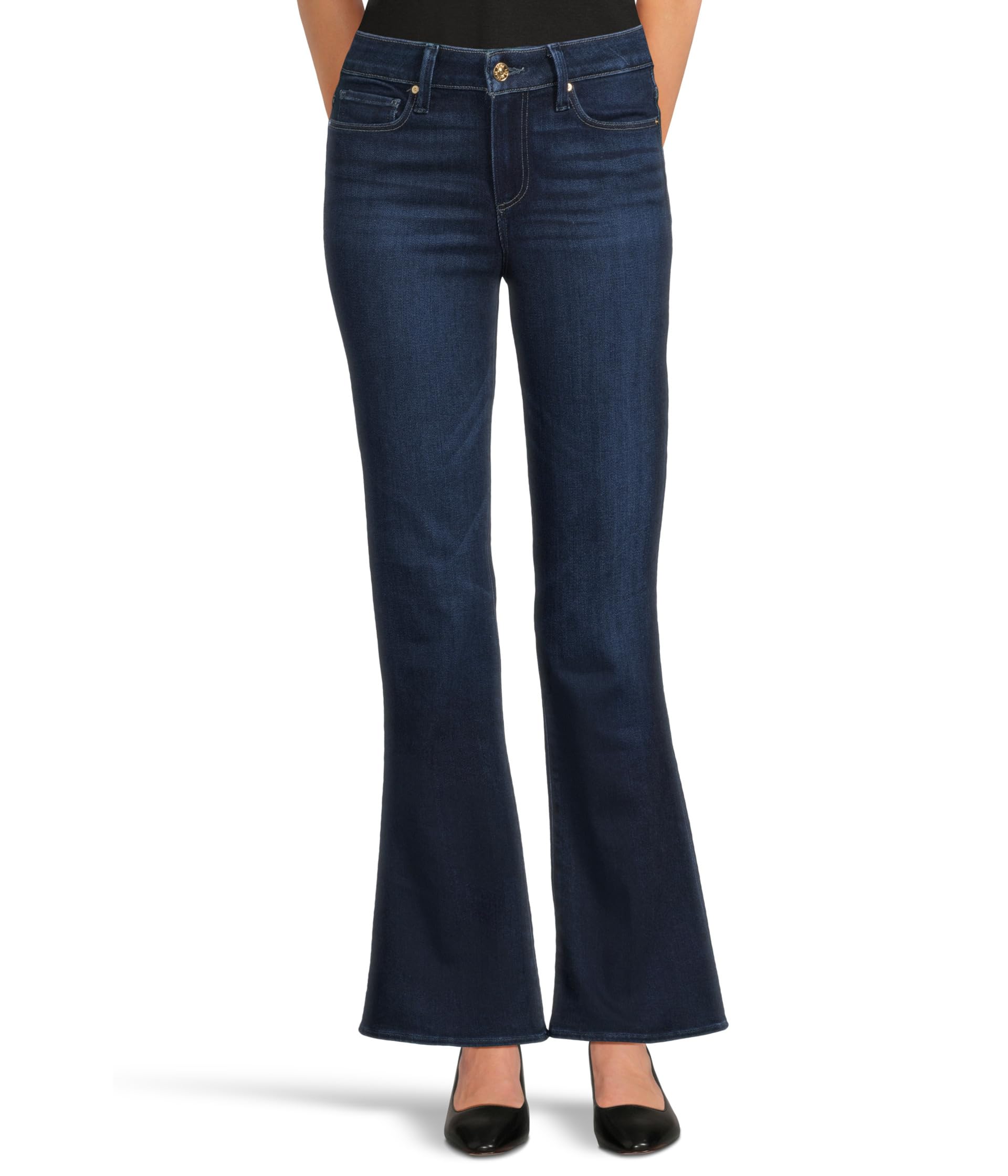 Джинсы Paige Hr Laurel Canyon 32" With Reversed Seamed Beltloops In Waterloo, цвет Waterloo 
Джинсы Paige Hr Laurel Canyon 32" With Reversed Seamed Beltloops In Waterloo, цвет Waterloo