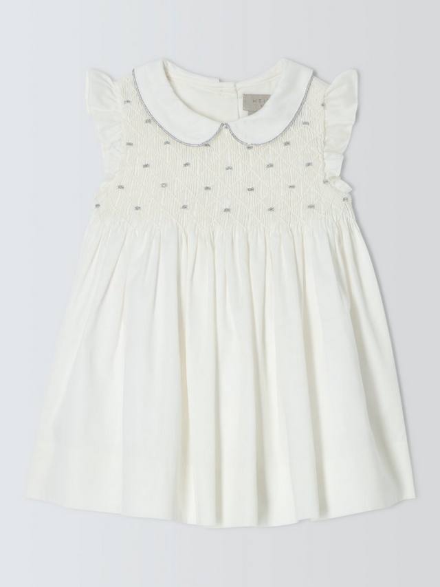 Детское сатиновое платье-халатик для крестин John Lewis Heirloom Collection, белый
Детское сатиновое платье-халатик для крестин John Lewis Heirloom Collection, белый